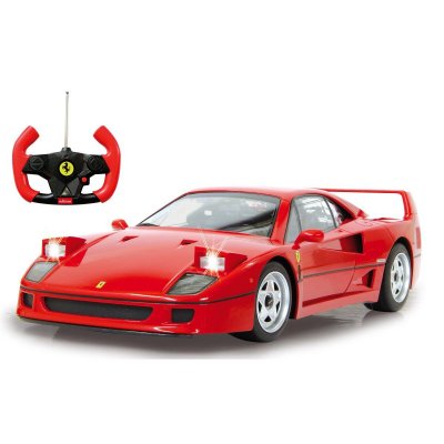 RASTAR  RC Ferrari F40 gar&ccedil;ons 27 MHz 1:14 rouge