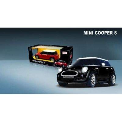 JAMARA Rastar RC Mini Cooper S boys 27 MHz 1:24 rouge