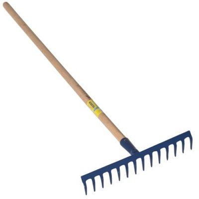 OUTILS PERRIN R&acirc;teau 16 Dents Courbes Emmanch&eacute; 1,5m