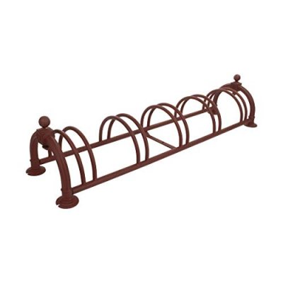 MOTTEZ R&acirc;telier &agrave; V&eacute;los 5 V&eacute;los mod&egrave;le Versailles Marron -  B131USRG