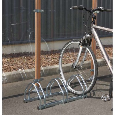 MOTTEZ R&acirc;telier pour 3 v&eacute;los , H.33 x l.73 x P.26 cm 