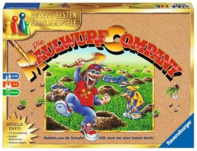 GENERIQUE Ravensburger - 26423 - Jeu - Taupe et compagnie - Langue : allemand