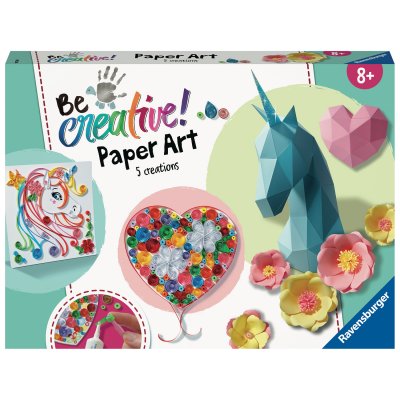RAVENSBURGER  - Be Creative - Paper Art Maxi - A partir de 8 ans
