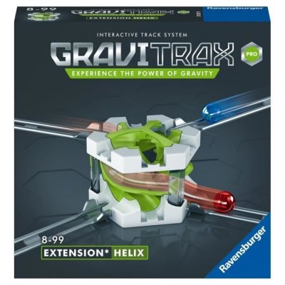 RAVENSBURGER  Gravitax Pro Extension Helix Circuito De Canicas Argent&eacute;