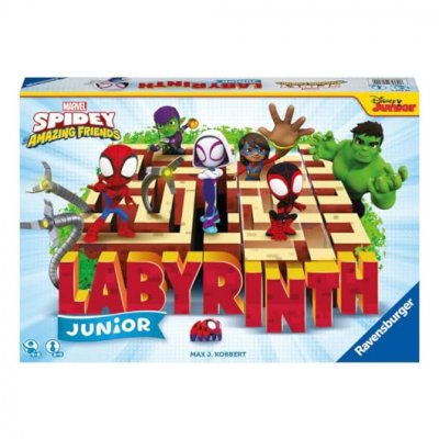 RAVENSBURGER  Jeu De Soci&eacute;t&eacute; Junior Labyrinth Spidey And Friends