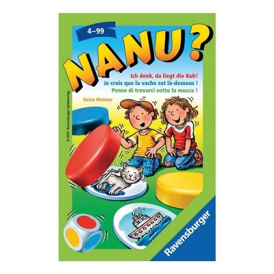 RAVENSBURGER  Jeu de societ&eacute; Nanu Je crois que la vache est l&agrave;-dessous