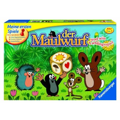 RAVENSBURGER  - Jeu en Allemand - Der Maulwurf und sein Lieblingsspiel