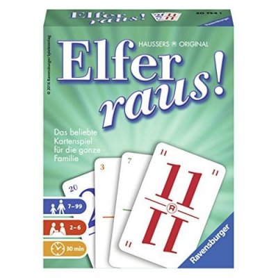 RAVENSBURGER  Jeux 20754&nbsp;-&nbsp;Elfer Raus Jeu de Cartes 207541