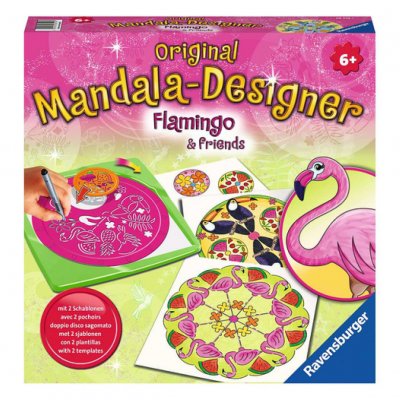 RAVENSBURGER  Mandala Flamingo And Friends Table Game Multicolore
