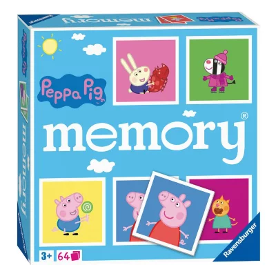 RAVENSBURGER  Memory Peppa Pig Board Game Rose