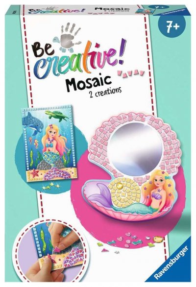 RAVENSBURGER  - mosaique mermaid - a partir de 7 ans RAV4005556182398