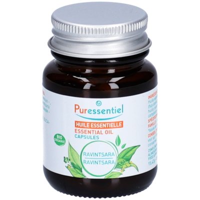 PURESSENTIEL Ravintsara Bio 60 Capsules Huiles Essentielles 