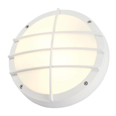 SLV Ravissante applique d'ext&eacute;rieur BULAN GRID blanche