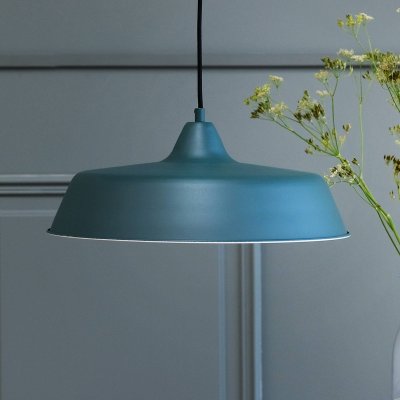 DYBERG LARSEN Raw - Suspension en m&eacute;tal vert fonc&eacute;, h 30 cm d 40 cm