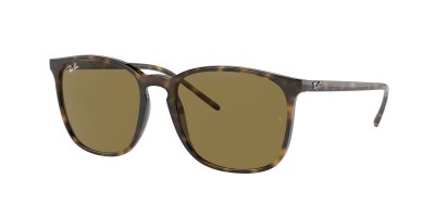Ray-Ban 0RB4387 Montures de Lunettes, Marron (Havana), 55 Homme