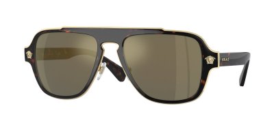 VERSACE Ray-Ban 0VE2199 Montures de Lunettes, Noir (Dark Havana), 55.0 Homme