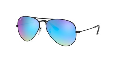 RAY BAN Ray-Ban Homme Aviator Metal Man lunettes de soleil RB3025, Noir