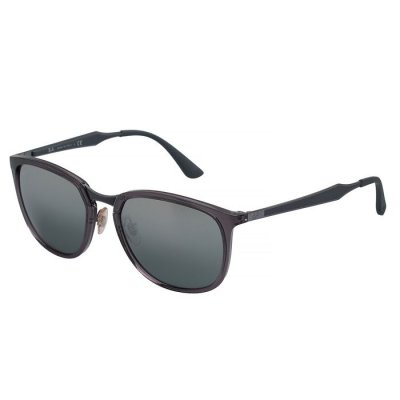 RAY-BAN Ray Ban - Lunettes de soleil carr&eacute;es RB4299 grises cristal