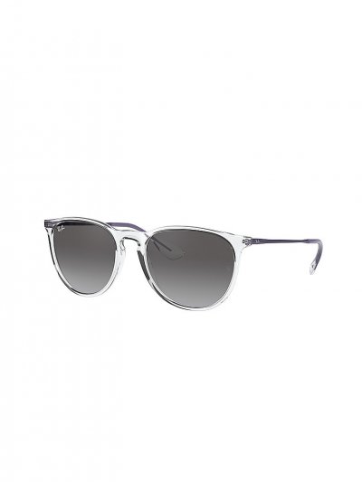 RAY BAN Ray-Ban Lunettes de soleil 'Erika' transparent / violet