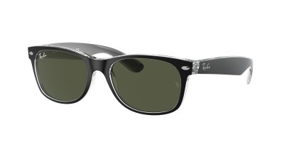 RAY BAN Ray-ban new wayfarer noir/transparent g-15 xlt - small-medium