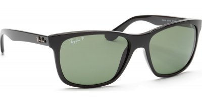 RAY BAN Ray-Ban Noir Vert polaris&eacute;s Classic G-15 57mm Lunettes Wayfarer RB4181