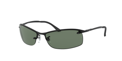 RAY BAN Ray-ban top bar square noir mat gris vert - large-extra large