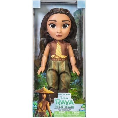 DISNEY RAYA Raya et Le dernier Dragon, Poup&eacute;e Raya 38 cm 214574 Vert