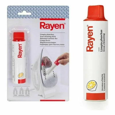 RAYEN  6163 nettoyant pour fer cire abrasif blanc 12 x 2,5 x 2,5 cm