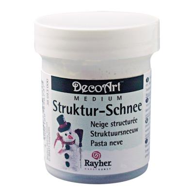 DECO ART Rayher Fausse Neige Structur&eacute;e - Bo&icirc;te 118ml