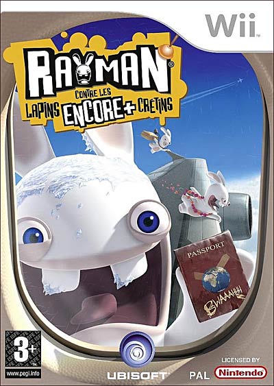 Rayman Contre les Lapins Encore + Cr&eacute;tins Nintendo Wii