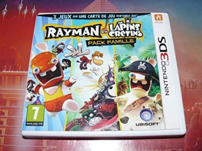 Rayman Et Les Lapins Cr&eacute;tins Pack Famille