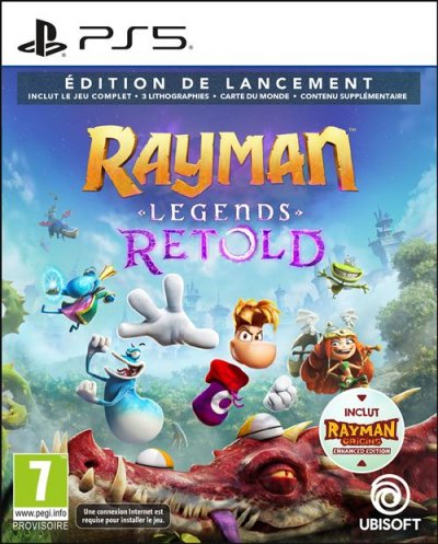 Rayman Legends Retold Edition de lancement PS5