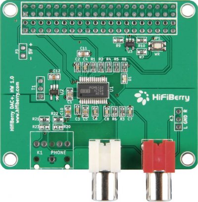 HIFIBERRY Rb 2 Platine d'extension Raspberry Pi&reg; b+ A480051 - 