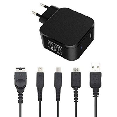 FIB RMS CH Ready2gaming 674963 Nintendo Switch Gba Ds Universal Charger Noir