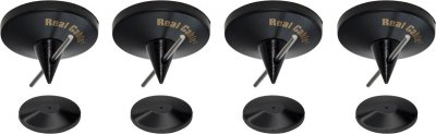 REAL CABLE  C&ocirc;ne de d&eacute;couplage C880 A Noir X4