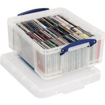 REALLY USEFUL PRODUCTS Really Useful Box Boite de rangement 18 Litres, transparent