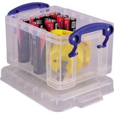 REALLY USEFUL PRODUCTS Really Useful Box Boite de rangement 3 Litres, incolore