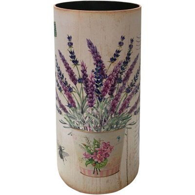 MOBILI REBECCA Rebecca Mobili Porte-Parapluie Parapluies Mdf Canvas Beige Shabby 50x20x20