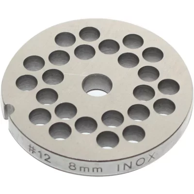 REBER  Grille pour Hachoir &eacute;lectrique - N&deg;12 - Diam&egrave;tre 8 mm