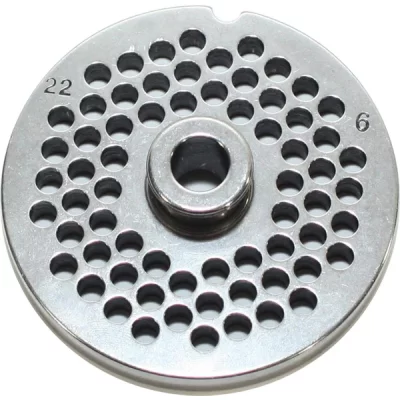 REBER  Grille pour Hachoir &eacute;lectrique - N&deg;22 - Diam&egrave;tre 6 mm
