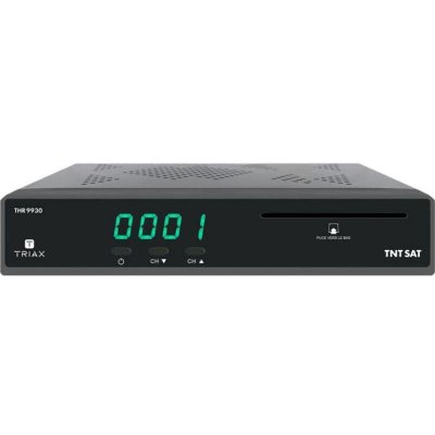 TRIAX R&eacute;cepteur tv satellite hd pvr ready timeshift + carte tntsat v6