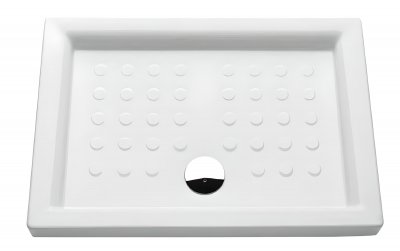 ROCA Receveur &agrave; poser POLO 100x80x8cm rectangulaire blanc - WMT1CA11Z000001