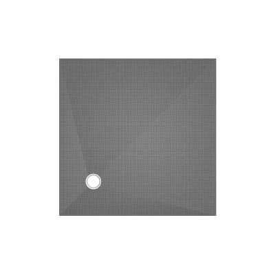 WEDI Receveur carr&eacute;  Fundo Primo &eacute;coulement excentr&eacute; 1000x1000x40mm
