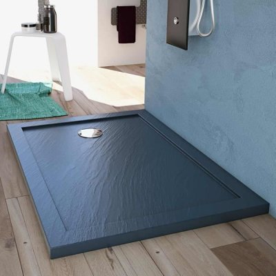 IDRALITE Receveur de douche 70x170x4 cm rectangle acrylique mod. Solid UltraSlim