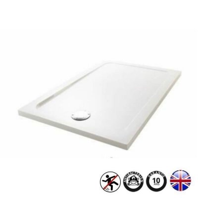 JACOB DELAFON Receveur de douche Flight rectangle extra plat antid&eacute;rapant Douche Italienne , 120 x 90