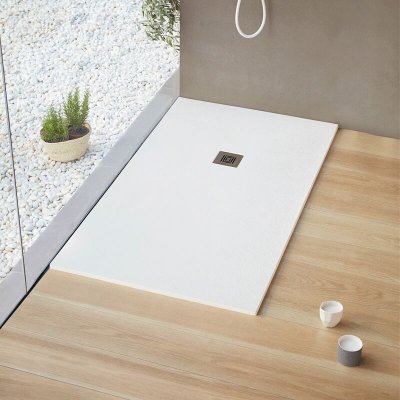 SANYCCES Receveur de douche ultra-l&eacute;ger logic - 180 x 90 cm Blanc