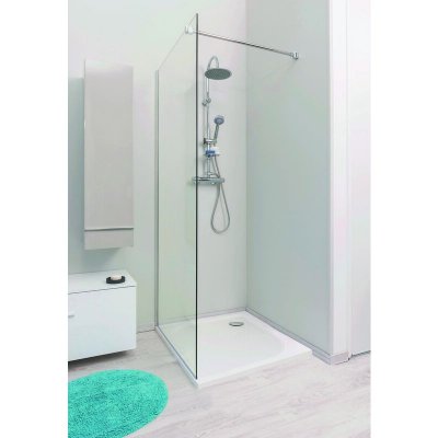 ONDEE Receveur HESTIA - Antid&eacute;rapant - 80x80cm - R&eacute;sine - Blanc - Extra-plat