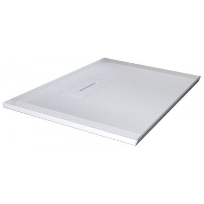 NOVELLINI Receveur NOVOSOLID extra-plat - Dimensions : 90 x 90 cm - Carr&eacute; - Blanc 