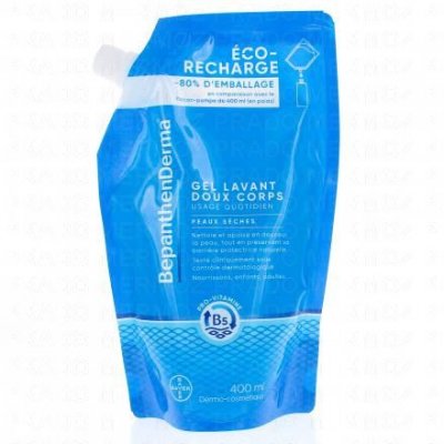 BEPANTHEN Recharge Gel Douche Corps Doux derma - La Recharge De 400ml