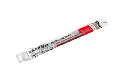 PENTEL Recharge  pour Roller Energel BL57 Rouge LR7R